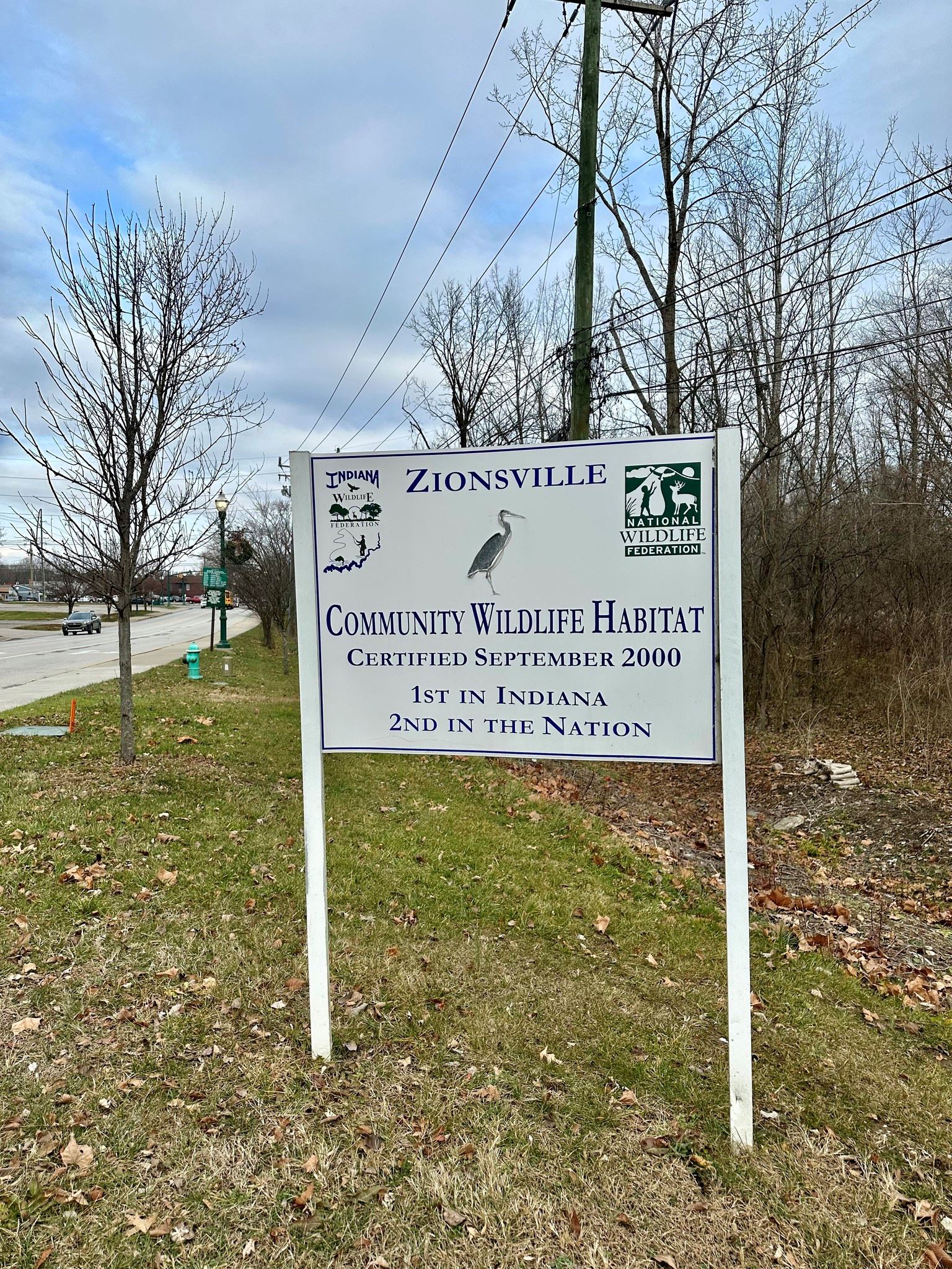 Zionsville sign